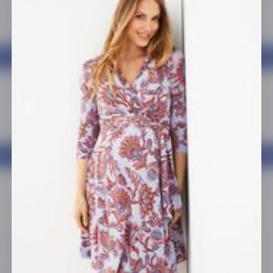 Flash sale ☀️Pea in the pod maternity wrap dress